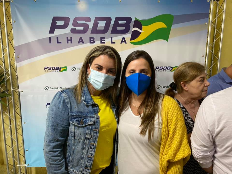 Michelli  Veneziani participa da convenção do PSDB que confirma candidatura de Luizinho Paladino em Ilhabela