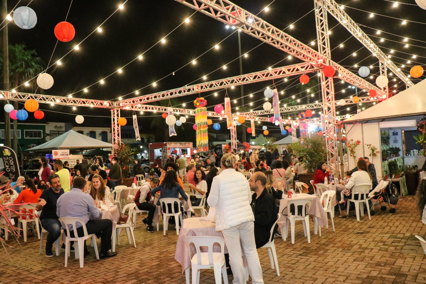 Prefeito Felipe Augusto participa da abertura do evento-teste Festival da Cultura Japonesa – “São Sebastião Matsuri”