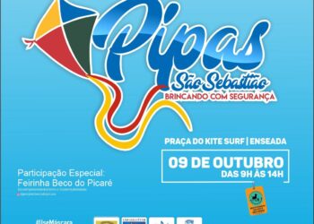Festival de Pipas de São Sebastião acontece em outubro no bairro da Enseada