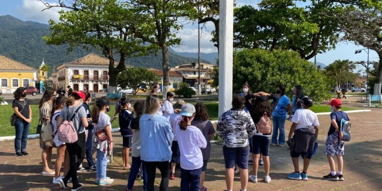 Prefeitura de São Sebastião realiza visita monitorada aos alunos da E. M. Prof. Dr. Jose Machado Rosa