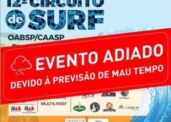 12º Circuito de Surf OAB-CAASP é cancelado em São Sebastião