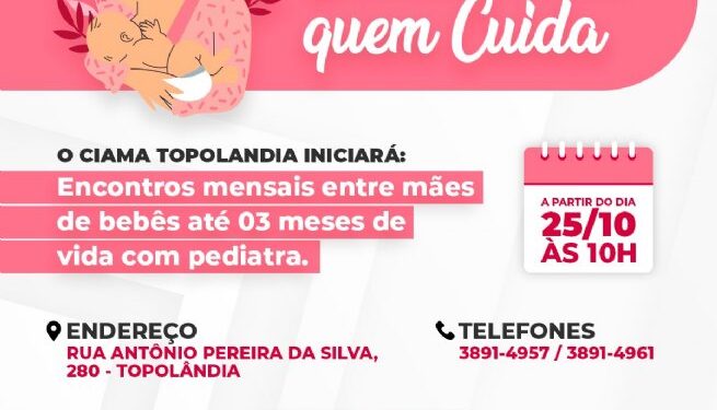 Prefeitura inicia encontros mensais para troca de experiências entre puérperas