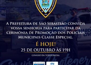 Prefeitura realiza Cerimônia de Promoção dos Policiais Municipais Classe Especial, nesta segunda-feira (25)