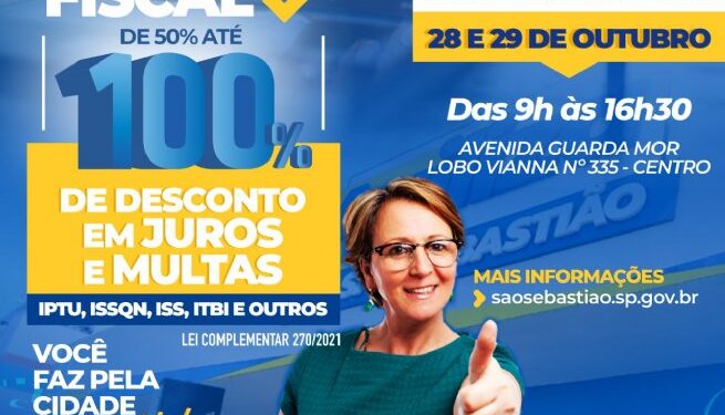 Confira o que abre e fecha da administração municipal durante os feriados em São Sebastião