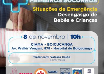 Prefeitura abre inscrições para treinamento de desengasgo de bebês e crianças