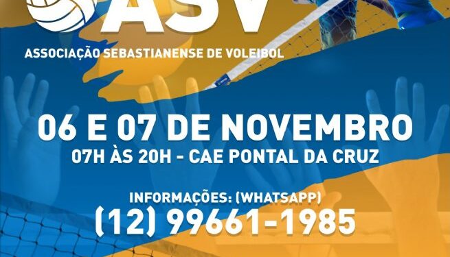 Prefeitura de São Sebastião apoia I Torneio de Voleibol ASV