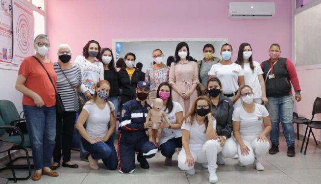 Prefeitura de São Sebastião e SAMU promovem treinamento de desengasgo de bebês e crianças