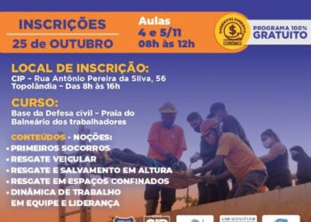 Prefeitura promove curso gratuito de Resgate Urbano