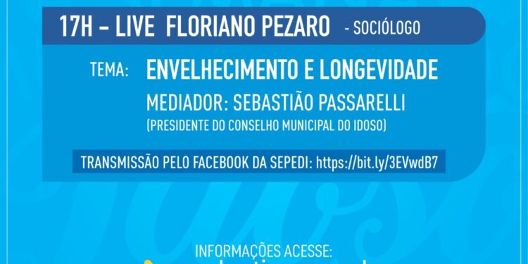Semana do Idoso terá ampla programação a partir desta sexta-feira (1.º)