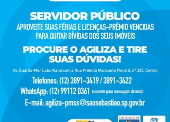 Servidores públicos de São Sebastião podem quitar débitos de imóveis com férias e licenças-prêmio vencidas
