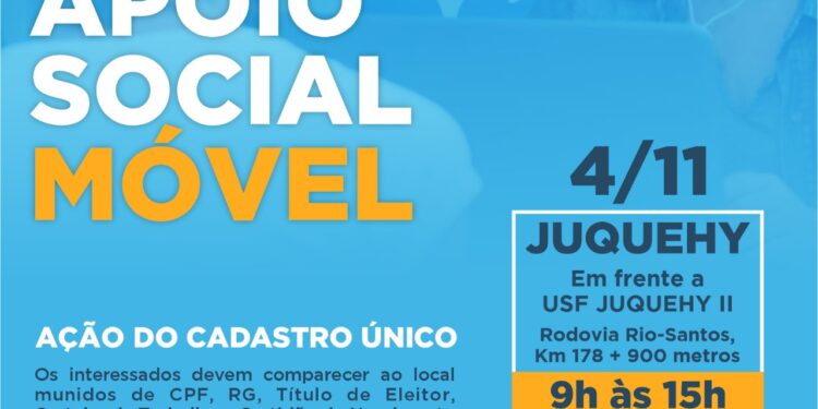 Prefeitura realiza Apoio Social Móvel no bairro Juquehy nesta quinta-feira (04)