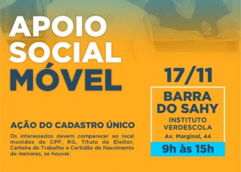 Prefeitura realiza Apoio Social Móvel na Vila Sahy