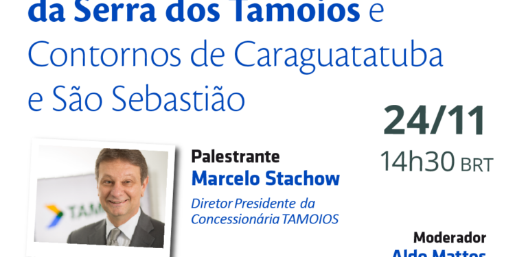 Presidente da Concessionária Tamoios participa de webinar da Editora Oficina de Textos