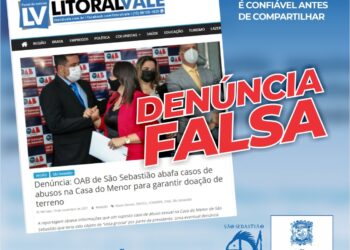 Prefeitura de São Sebastião: Nota de repúdio