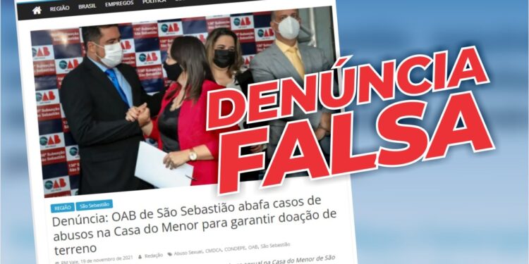 Prefeitura de São Sebastião: Nota de repúdio