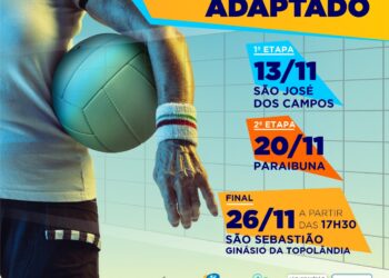 Equipes sebastianenses da melhor idade participam do “Festival de Voleibol Adaptado do Estado”