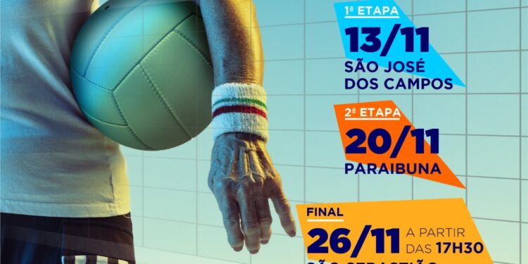 Equipes sebastianenses da melhor idade participam do “Festival de Voleibol Adaptado do Estado”