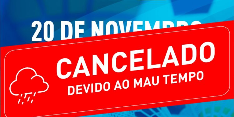 Festival Escolinha de Esportes é cancelado devido ao mau tempo
