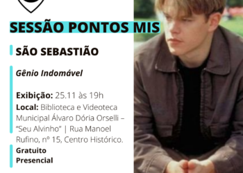 Em São Sebastião, filme “Gênio Indomável” será exibido no Pontos MIS desta quinta-feira