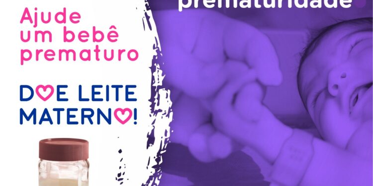 Novembro Roxo: No mês de sensibilização à prematuridade, Prefeitura de São Sebastião promove campanha para doação de leite materno