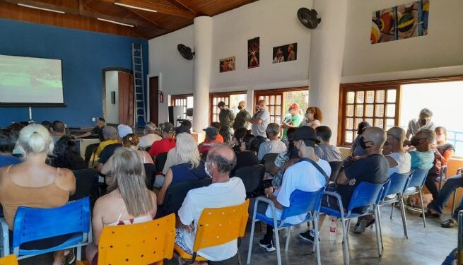 Polícia Militar Ambiental e Marinha do Brasil promovem palestra sobre fiscalização da atividade pesqueira