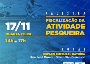 Polícia Militar Ambiental promove palestra sobre fiscalização da atividade pesqueira