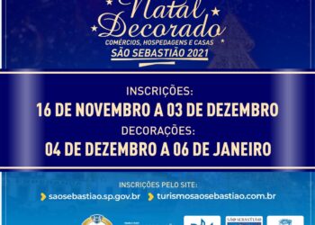 Prefeitura de São Sebastião abre inscrições para o Concurso Natal Decorado 2021
