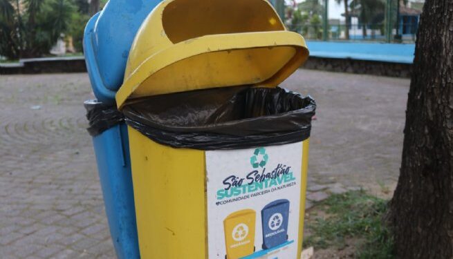 São Sebastião estabelece em decreto que órgãos municipais separem corretamente resíduos orgânicos e recicláveis
