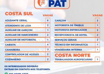 Prefeitura informa vagas de emprego abertas em S  ão Sebastião