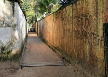 Barra do Sahy ganha mural de arte a céu aberto