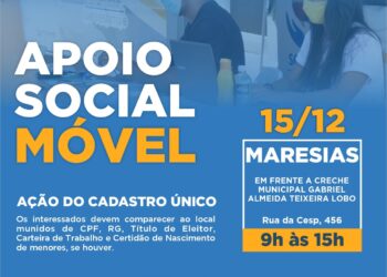 Prefeitura realiza Apoio Social Móvel no bairro Maresias