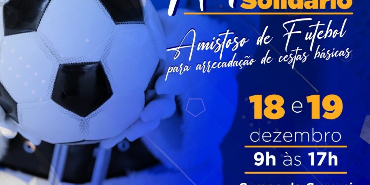 Amistoso de futebol “Natal Sem Fome Solidário” é realizado nesse final de semana em São Sebastião