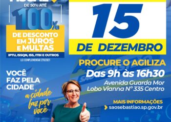 Anistia fiscal de São Sebastião já negociou mais de R$ 33 milhões em dívidas municipais