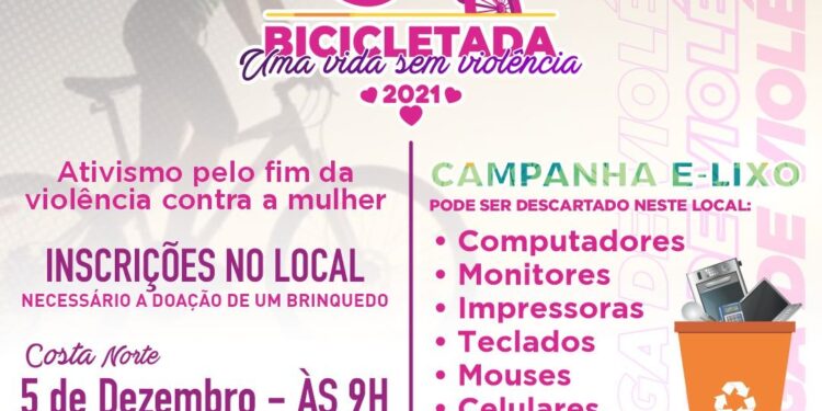 Bicicletadas Solidárias de São Sebastião também promovem Campanha E-Lixo