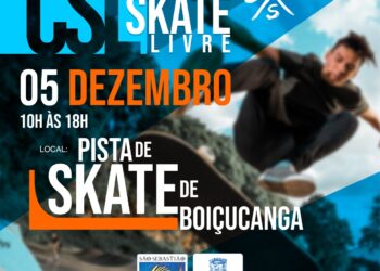 Coletivo Skate Livre – CSL acontece em São Sebastião neste domingo (05)