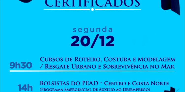 Prefeitura forma 468 alunos em cursos profissionalizantes gratuitos