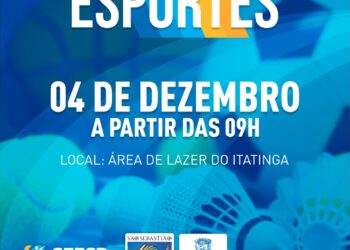 Festival “Escolinha de Esportes” de São Sebastião será realizado no próximo sábado (04) no Itatinga