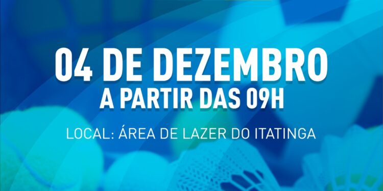 Festival “Escolinha de Esportes” de São Sebastião será realizado no próximo sábado (04) no Itatinga