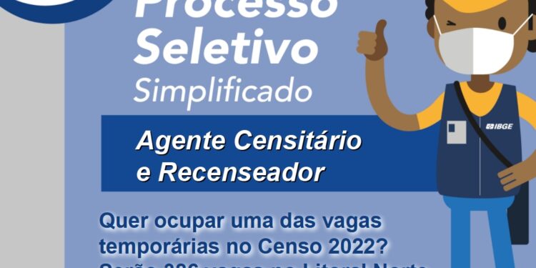 IBGE abre processo seletivo para o Censo 2022 em São Sebastião