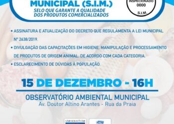 Prefeitura de São Sebastião convida a população para o evento de lançamento do Serviço de Inspeção Municipal