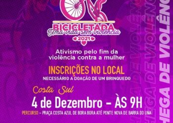 Prefeitura de São Sebastião promove duas ‘Bicicletadas Solidárias’ para arrecadar brinquedos para o Natal