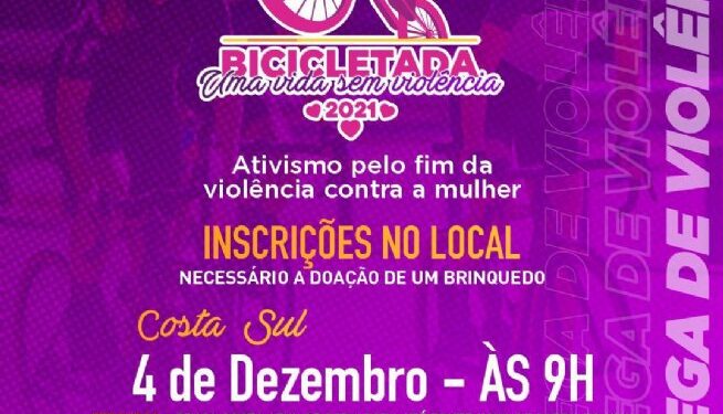 Prefeitura de São Sebastião promove duas ‘Bicicletadas Solidárias’ para arrecadar brinquedos para o Natal