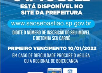 Carnê do IPTU está disponível no site da Prefeitura