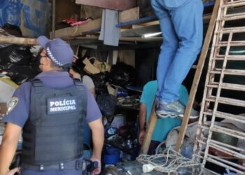 Polícias Municipal e Civil realizam nova operação integrada de fiscalização de ferros-velhos para combater furtos de fiação