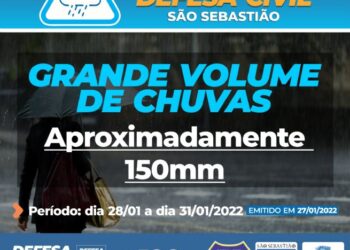 Prefeitura alerta para período de fortes ventos e chuva intensa