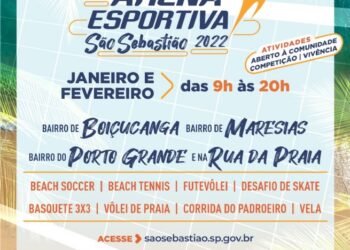 Prefeitura inicia neste sábado (08) Arena Esportiva São Sebastião 2022