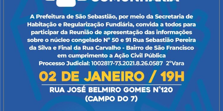 Prefeitura realiza reunião técnica comunitária no bairro São Francisco