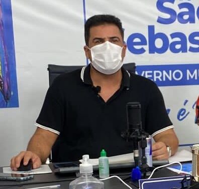 Prefeito Felipe Augusto continua monitorando números referentes à Covid-19 e síndrome gripal