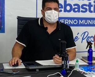 Prefeito Felipe Augusto volta a alertar a população sobre número elevado de novos casos de Covid-19 e Síndromes Gripais