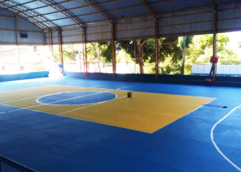 Prefeitura de São Sebastião inicia revitalização de quadras esportivas de escolas municipais